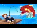 Roblox Fish it - Live santay aja