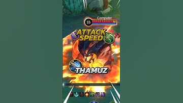 Revamped Attackspeed Thamuz! Mobile Legends #mobilelegends #mlbb #MLBBCreator #MLBBALLSTAR