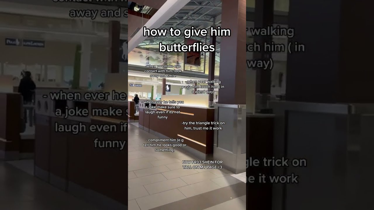 How To Give Him Butterflies