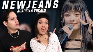 Waleska & Efra react to New Jeans Raw Vocals Compilation!