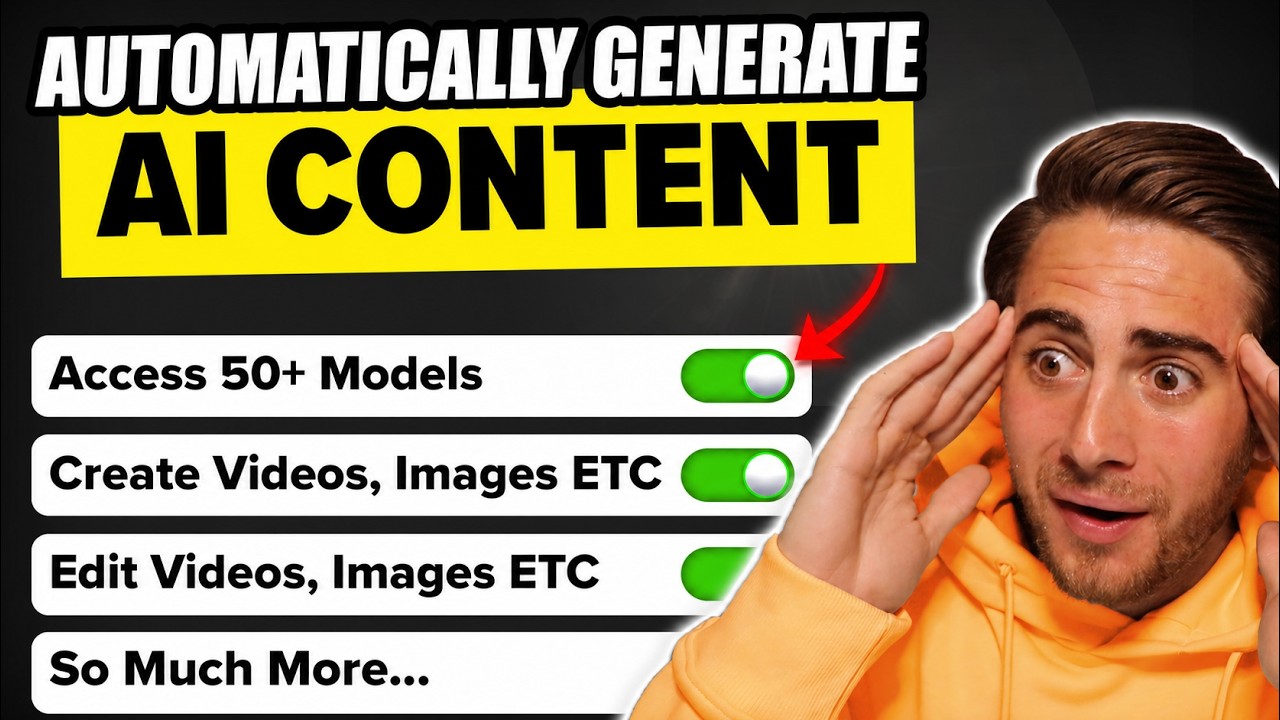This NEW AI Tool Creates Movies, Ads & Content Automatically (No Skills Needed)