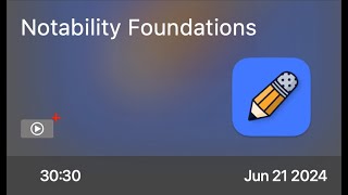 Notability Foundations - Preview