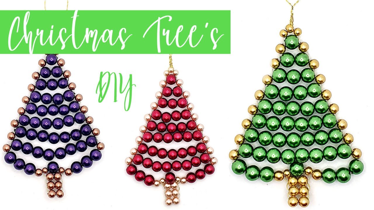 how-to-make-your-own-hanging-beaded-christmas-tree-decorations-youtube