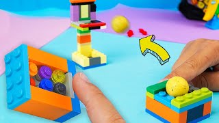Как сделать Две Легкие поделки из Лего Антистресс Поп Ит своими руками Lego