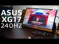 ASUS ROG Strix XG17 240Hz portable gaming monitor Hands-On at Computex 2019