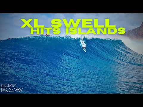 XL SWELL HITS MACARONESIA - PORTUGUESE ISLANDS - RAW