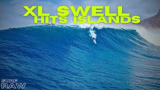 XL SWELL HITS MACARONESIA  PORTUGUESE ISLANDS  RAW