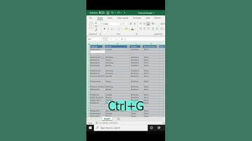 How To Delete Multiple Blank Row In One Click In Excel Sheet 😎 #shorts