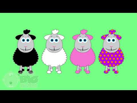 Baa Baa Black Sheep | Kids Songs and Nursery Rhymes | Baby Big Mouth Kids