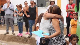 16 familias reciben nueva vivienda en Lezica