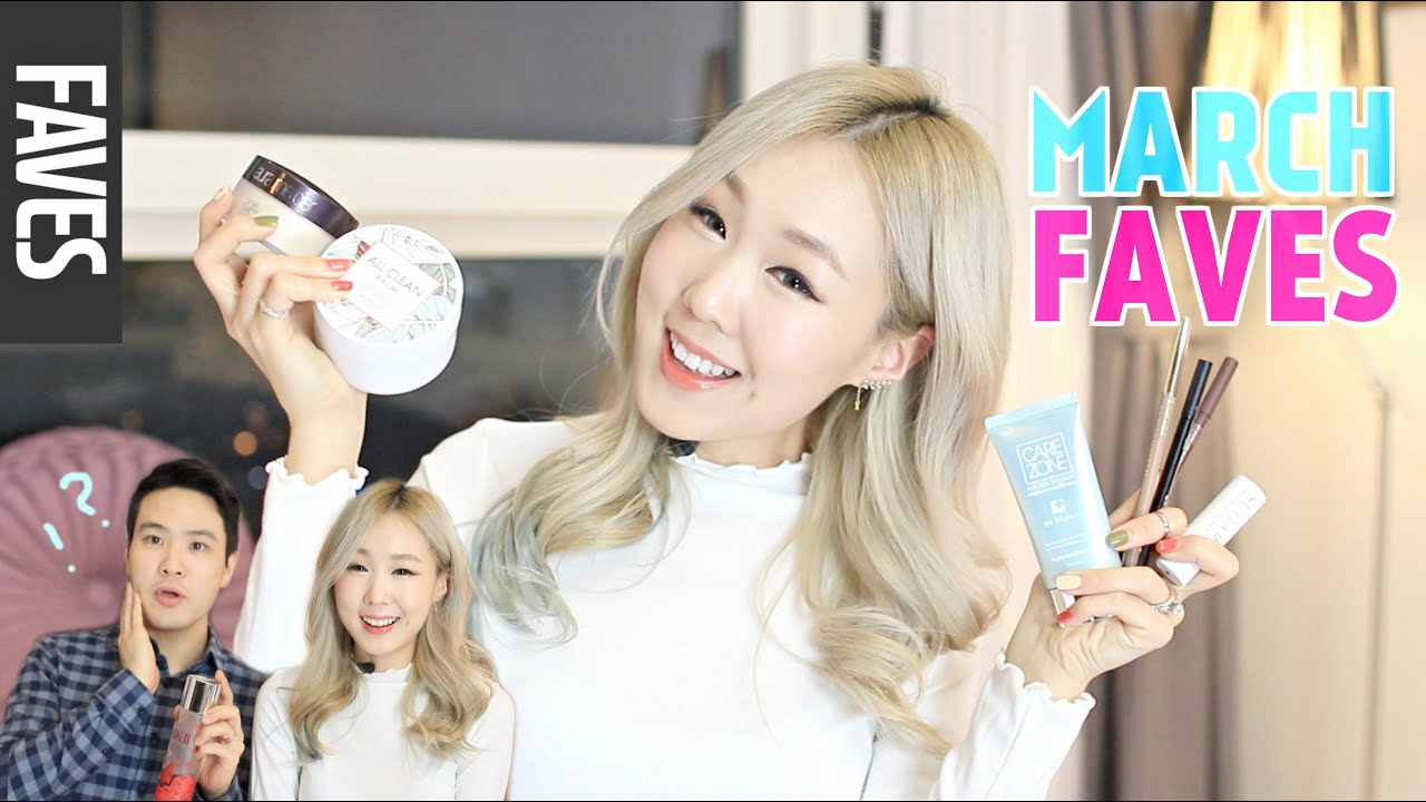 January-March Beauty Favorites ft. Grumpy Oppa ♥ 3월 즐겨쓴 뷰티템 추천!