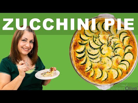 Video: Cara Membuat Pai Zucchini Terbuka Sederhana