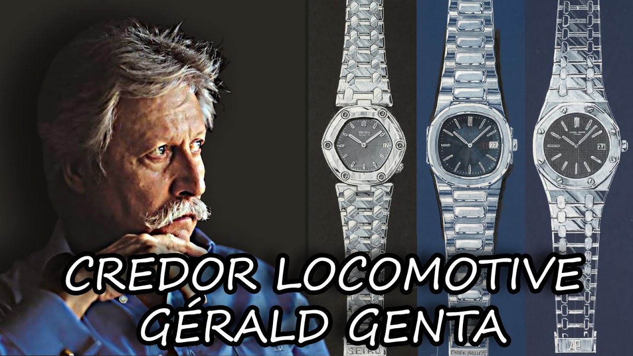 Seiko Credor Locomotive, un design di Gérald Genta - YouTube