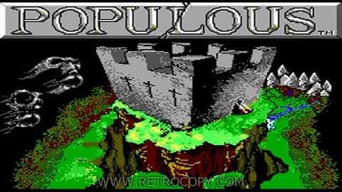 Populous (Sega Master System) - RetroCopy Intro