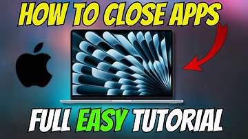 How To Close Apps on Macbook Air & Pro (EASY TUTORIAL)
