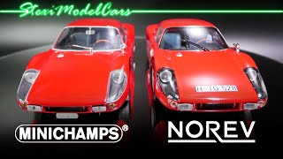 Minichamps vs Norev Porsche 904 GTS 1:18 modelcars comparison | Old vs New | Metal vs Resin |