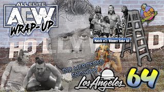 ELITE-DEATH TRIANGLE LADDER MATCH #7 | MOX vs. PAGE | AEW in LA | AEW NEWS