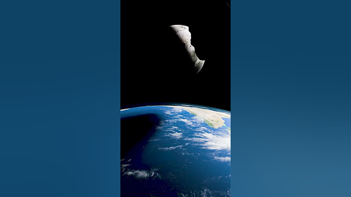 A large asteroid passing near the Earth #planet #earth #meteor