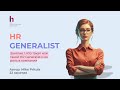 Как стать HR Generalist в этом году и что для этого нужно?