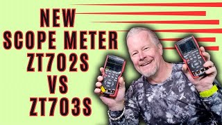 New Low Cost ScopeMeters by Zoyi the ZT703S vs ZT702S deep dive #handheldoscilloscope #ZT703S