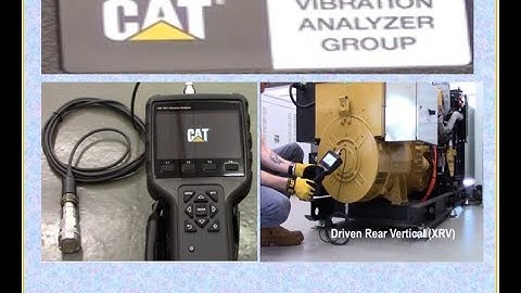 Caterpillar vibration analysis course and video