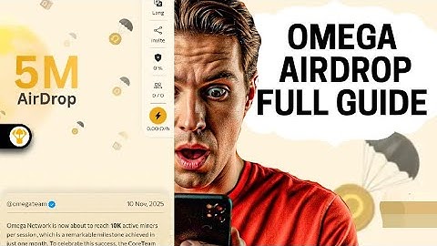 OMEGA - Airdrop Full Guide | $500 Reward For Early Users | Don