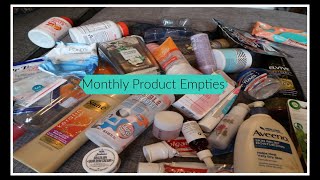Monthly Product Empties | Hair Skin Body Home