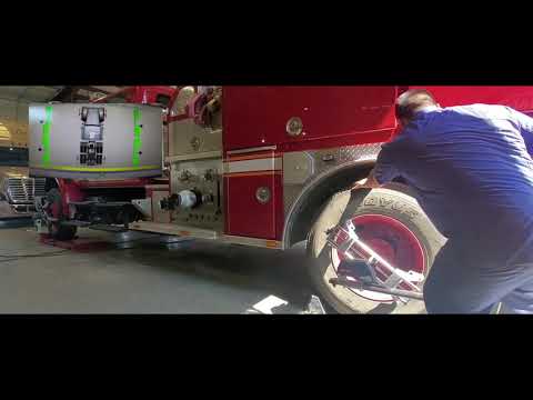 Heavy Duty Alignment on a Fire Truck 🚒