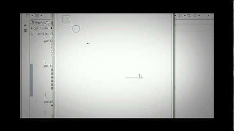 Java programming part 90 Graphics : Java drawLine