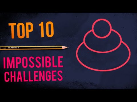 Drawing Without Lifting The Pencil Top 10 Challenges Like The Snowman Youtube