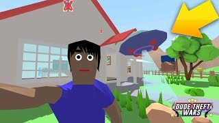 картинка: НАШЁЛ РЕАЛЬНОЕ НЛО В СИМУЛЯТОР КРУТОГО ЧУВАКА! - Dude Theft Wars: Open World