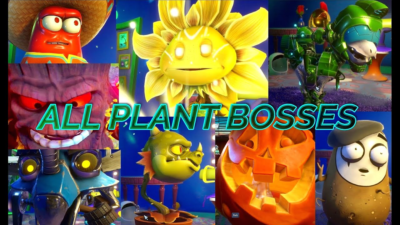 โหลด plants vs zombies garden warfare  2022 New  Plants vs Zombies Garden Warfare 2 ALL PLANT BOSSES Gameplay + Mod Download Link! PvZ GW2