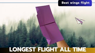 How to make a paper airplane that flies far bat