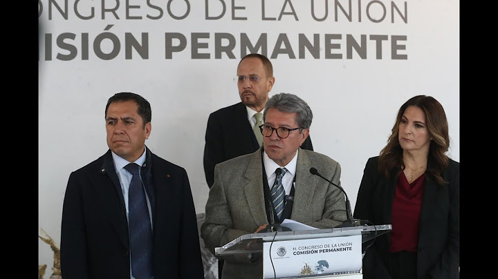 EN VIVO / Conferencia de prensa del Dip. Ricardo Monreal Ávila, presidente de la Jucopo