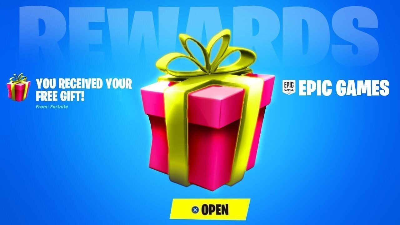フォートナイト Epicからギフトが届いてた 新スキン Youtube