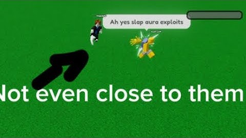 Finding a exploiter in slap battles