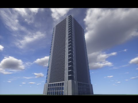 Minecraft 新 3分でわかる 高層ビル建築講座 Part1 Youtube