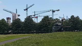 Helicopter Landing at Royal Hospital Kilmainham