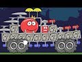 9999 КРАСНЫХ ШАРИКОВ в BAD PIGGIES - в игре Красный Шар и его Машинка Строим с Спуди - Red Ball 4