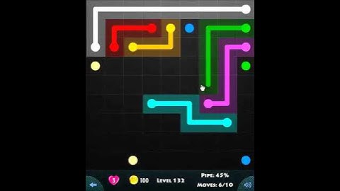 FLOW GAME ON FACEBOOK - LEVEL 132 BASIC PACK