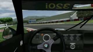 rFactor BMW 320 E21 Imola 94 onboard lap