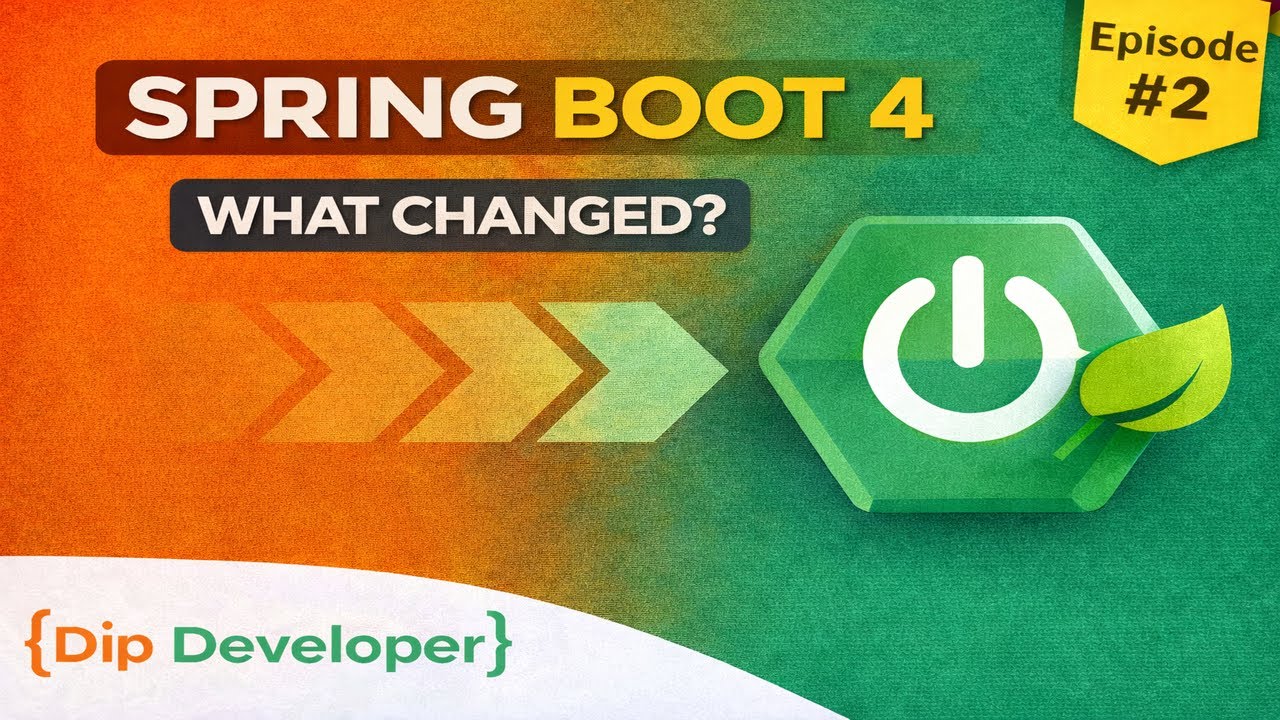 Spring Boot 4 Major Features Explained | 9 Major Changes Every Java Developer Must Know