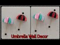 umbrella wall decor | how to make paper umbrella | origami umbrella