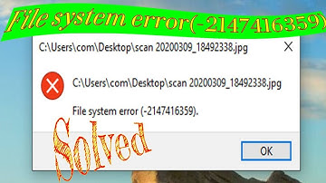 How to fix windows 11,10,8 File System Error
