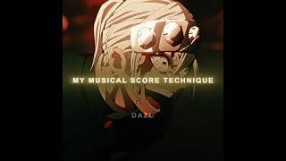 "My Musical Score Technique, will take us to victory!" Tengen Uzui Edit #anime #animeamv #edit