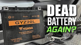 Replacing A Dead Battery In My 2018 Honda Goldwing | Cruiseman's Garage