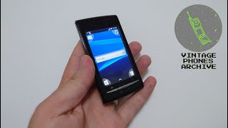 Sony Ericsson Xperia X8 E15i Mobile phone menu browse, ringtones, games, wallpapers screenshot 3