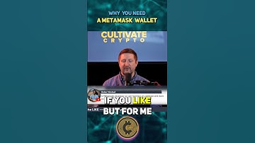 Why You Need A Metamask Wallet #shorts