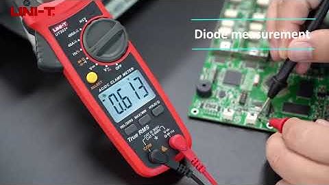 UNI T UNI-T UT202A+ UT204+ Digital AC DC Voltage Clamp Meter