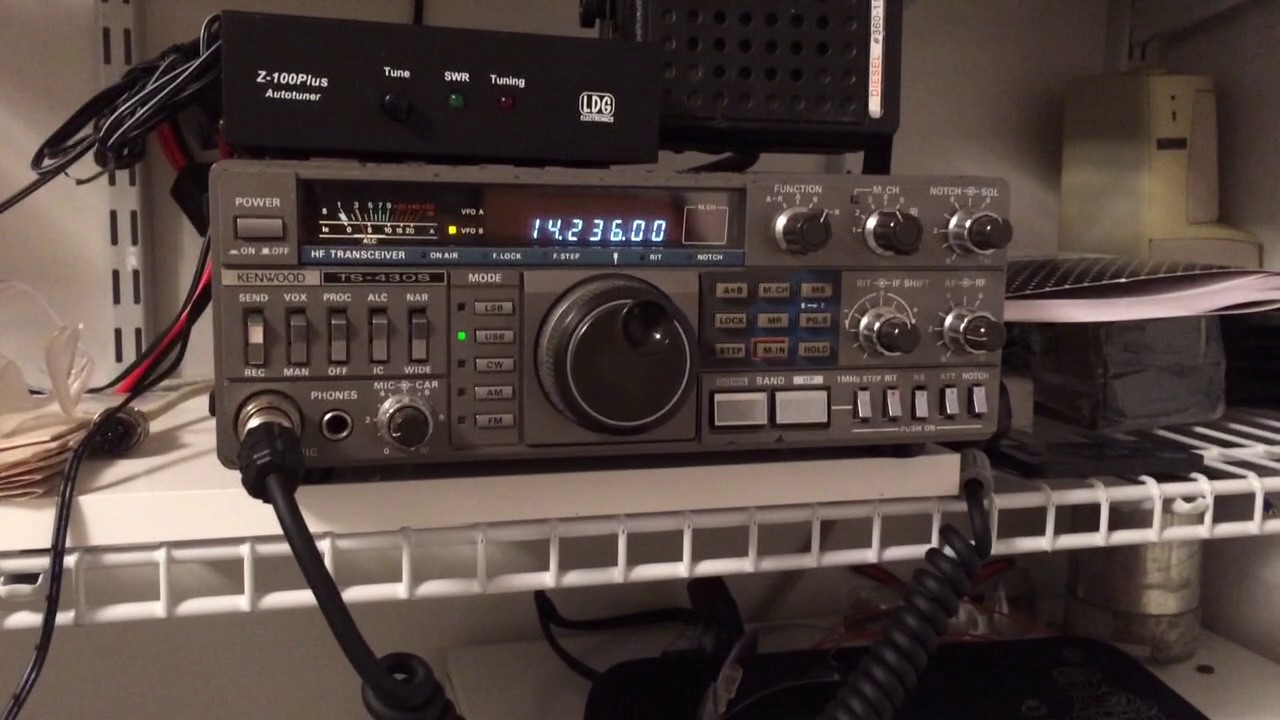 Kenwood TS430S YouTube